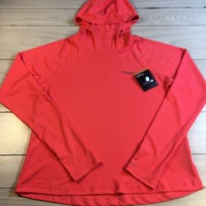 Columbia Women’s Summit Valley Pullover Hoodie Red Coral XL